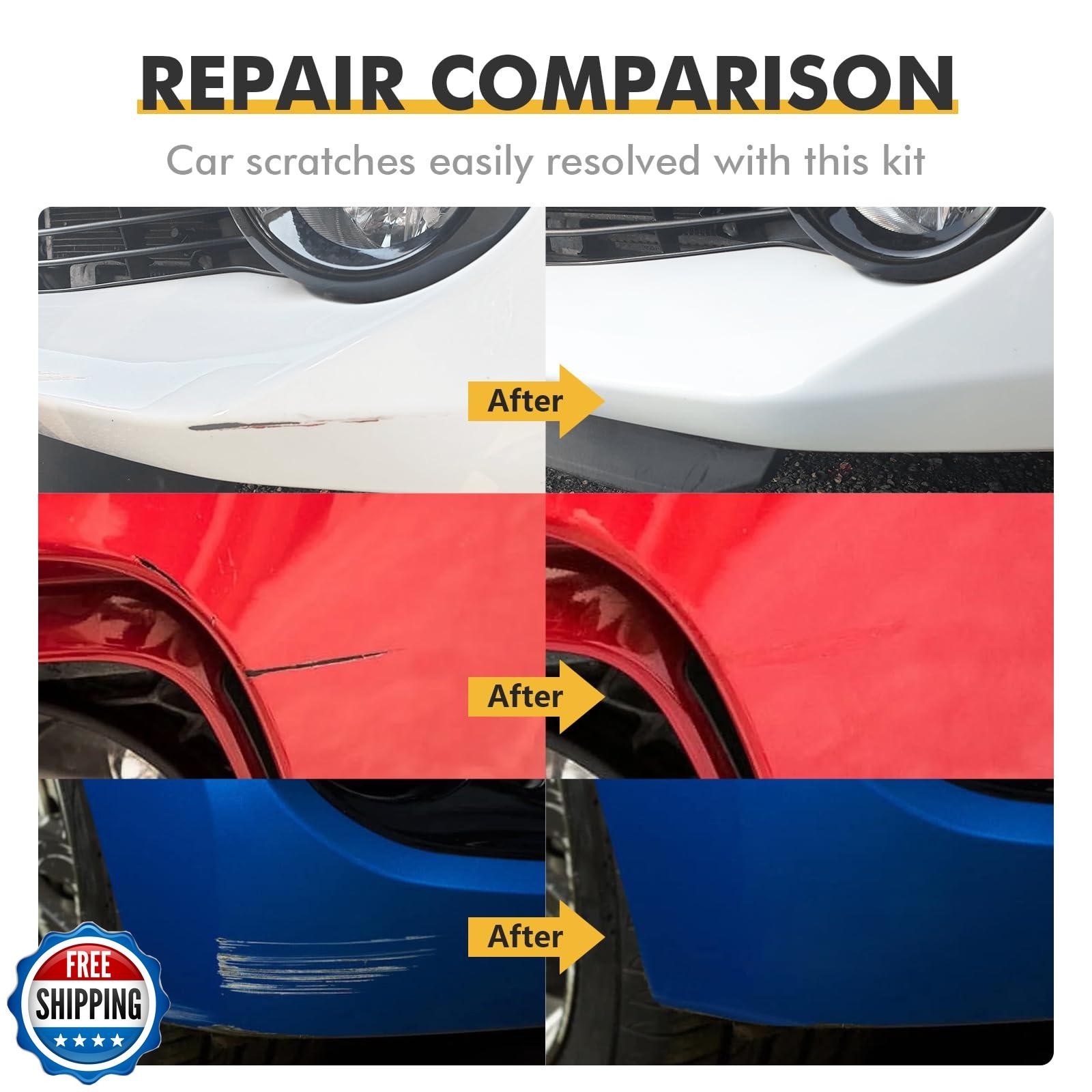 Pholeon (Flame Red (PR4) Car Touch Up Paint for Dodge Ram, Car Paint Scratch 