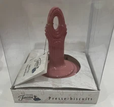 ROSE PINK Fiestaware Cookie Press Fiesta TEAPOT  Design NIB Genuine accessories