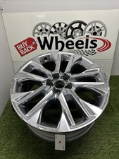20 Toyota Highlander Oem Wheel Rim Platinum Clad 75265 20x8 2020-2025 Original 20 Toyota Highlander Oem Wheel Rim Platinum Clad 75265 20x8 2020-2025 Original