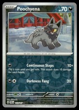 Poochyena 113/167 - Twilight Masquerade - Reverse Holo Common NM