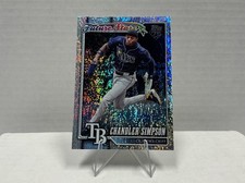 2026 Topps Series 1 Chandler Simpson FS Sandglitter Foil Parallel #342 NM-MT 
