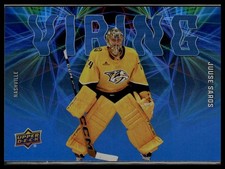 2025-26 Upper Deck #VB-4 Juuse Saros Vibing