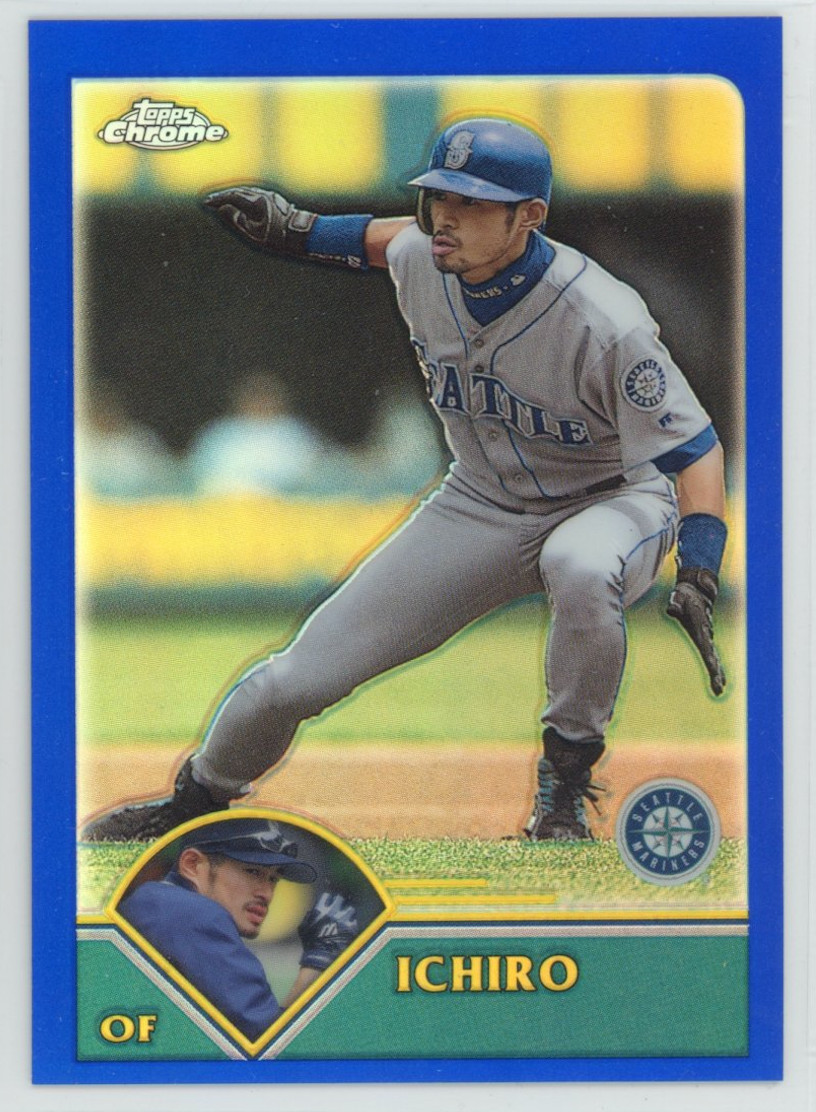 2003 Topps Chrome Refractor #63 Ichiro #395/699