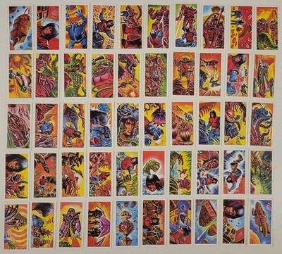 1979 SURVIVAL On STAR COLONY 9 Complete Card SET 50 NM/MT RARE  Geo. Bassett Co.