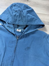 Vintage Nike Tonal Windbreaker Jacket 90s Teal Nylon White Tag
