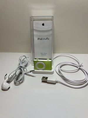 Apple iPod Shuffle 2nd Gen. Green 2 GB Serial No. 4H710URYXQY