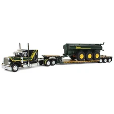 First Gear 1/64 Husky Peterbilt 379 w/ Fontaine Renegade Lowboy, 60-1587