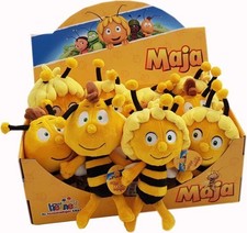 Biene Maja 18cm Maja oder Willi Plüschtier Kuscheltier mit Flügel  Neu