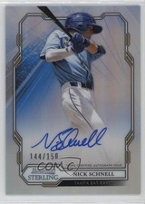 2019 Bowman Sterling Prospect Refractor 144/150 Nick Schnell #BSPA-NS Auto 0eq6