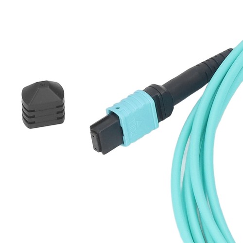 Multi Mode Fiber Cable 8 10GB MPO Zu MPO OM3 Optic Fiber Patch-Linie F UB - Afbeelding 19 van 22