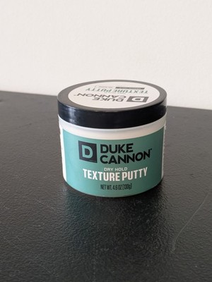 Duke Cannon Dry Hold Texture Putty Each 4.6 Oz. Medium Hold No Shine