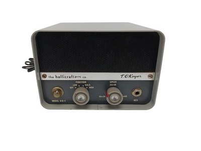 Hallicrafters HA-1 T.O. Keyer CW (Morse Code) 1950s - WORKS