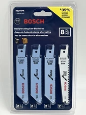 BOSCH R12V8PK 8-Piece All-Purpose Reciprocating Saw Blade Set