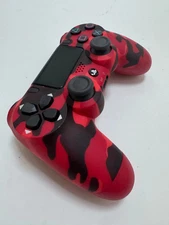 Sony PlayStation 4 PS4 Dualshock 4 Controller Red Camo Camoflage - Gently Used