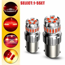 1156 7506 P21w Pure Red Led Brake Tail Turn Signal Light Bulbs Plugplay 2-10x 1156 7506 P21w Pure Red Led Brake Tail Turn Signal Light Bulbs Plugplay 2-10x