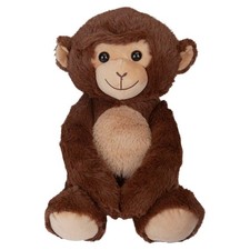 Monkey Soft Toy Cute Plushie Huggable Plush Brown