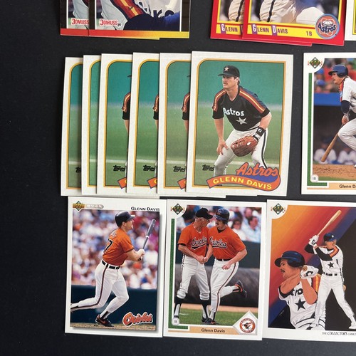 Glenn Davis Lot Of 32 - Houston Astros NM-MT (GD2) FREE SHIPPING - Picture 4 of 5