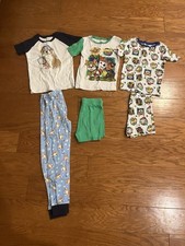 Boys Size 8 Pajamas Lot Set Of 3 Paw Patrol And Gymboree