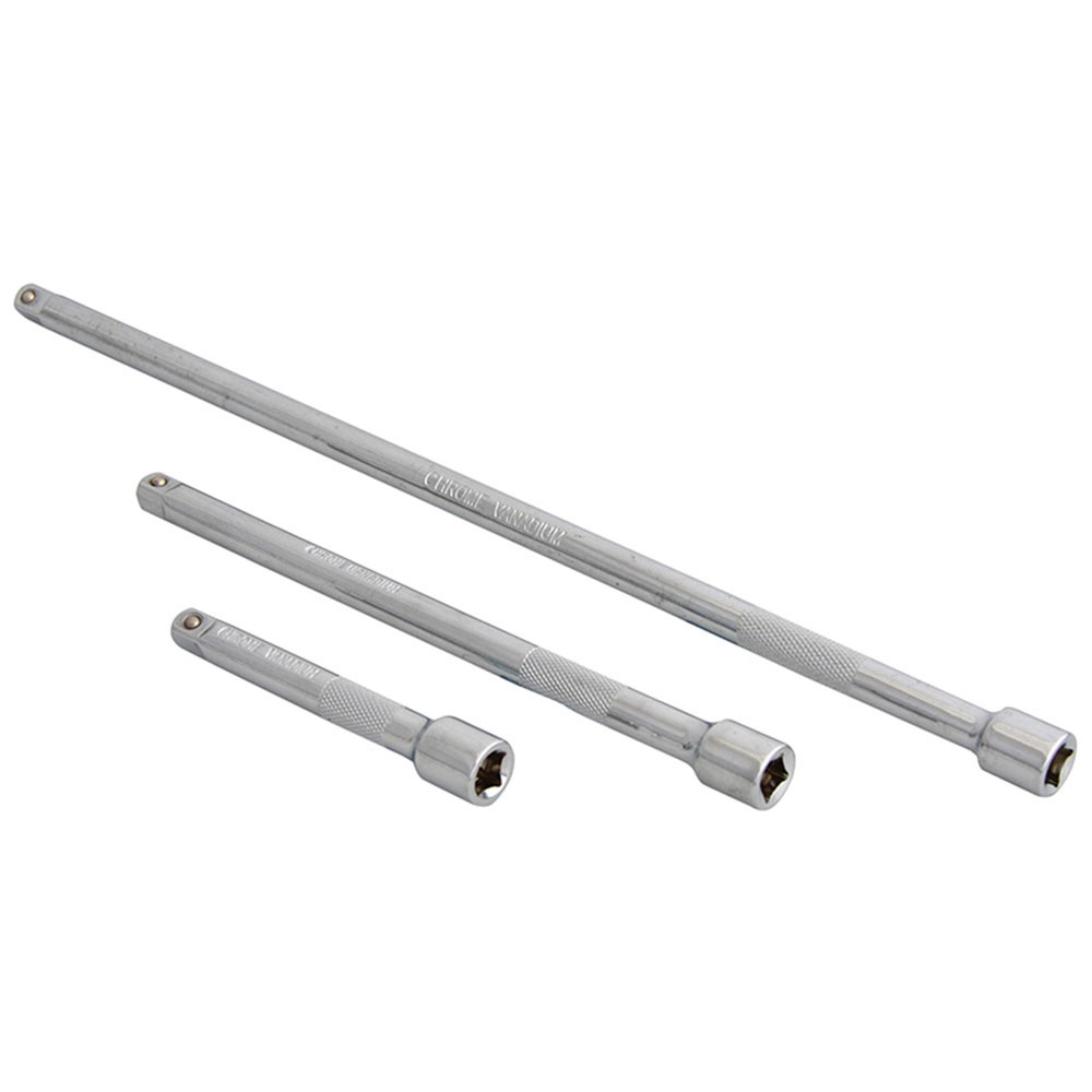 BlueSpot Tools Square Drive CV Extension Bar Set 3 Piece