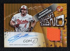 2025 Pristine Popular Demand Relics Gold Refractor 10/50 Gunnar Henderson Auto