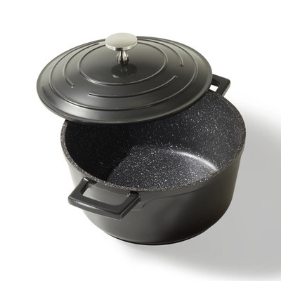 STONELINE Cocotte Bräter Induktion mit Deckel 20 cm, 2,6 L