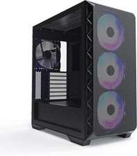 Montech AIR 903 MAX E-ATX Mid Tower Case 3 ARGB Fans, Black Mesh, Tempered Glass