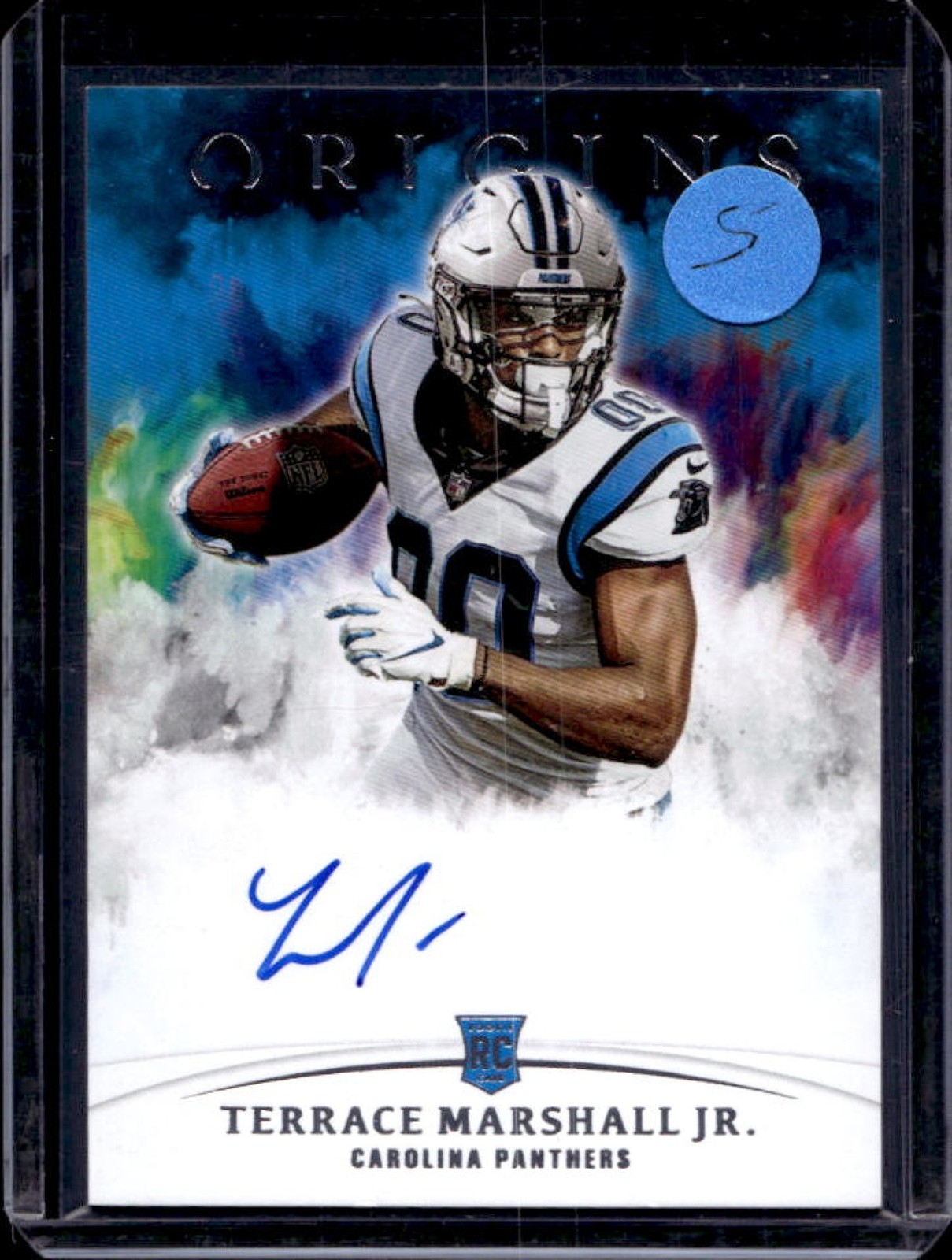 Terrace Marshall Jr. Panini Origins Rookie Autographs #RATM Base