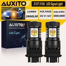 3157 Switchback Led Front Turn Signal Parking Drl Light Bulbs Error Free 1-6set 3157 Switchback Led Front Turn Signal Parking Drl Light Bulbs Error Free 1-6set