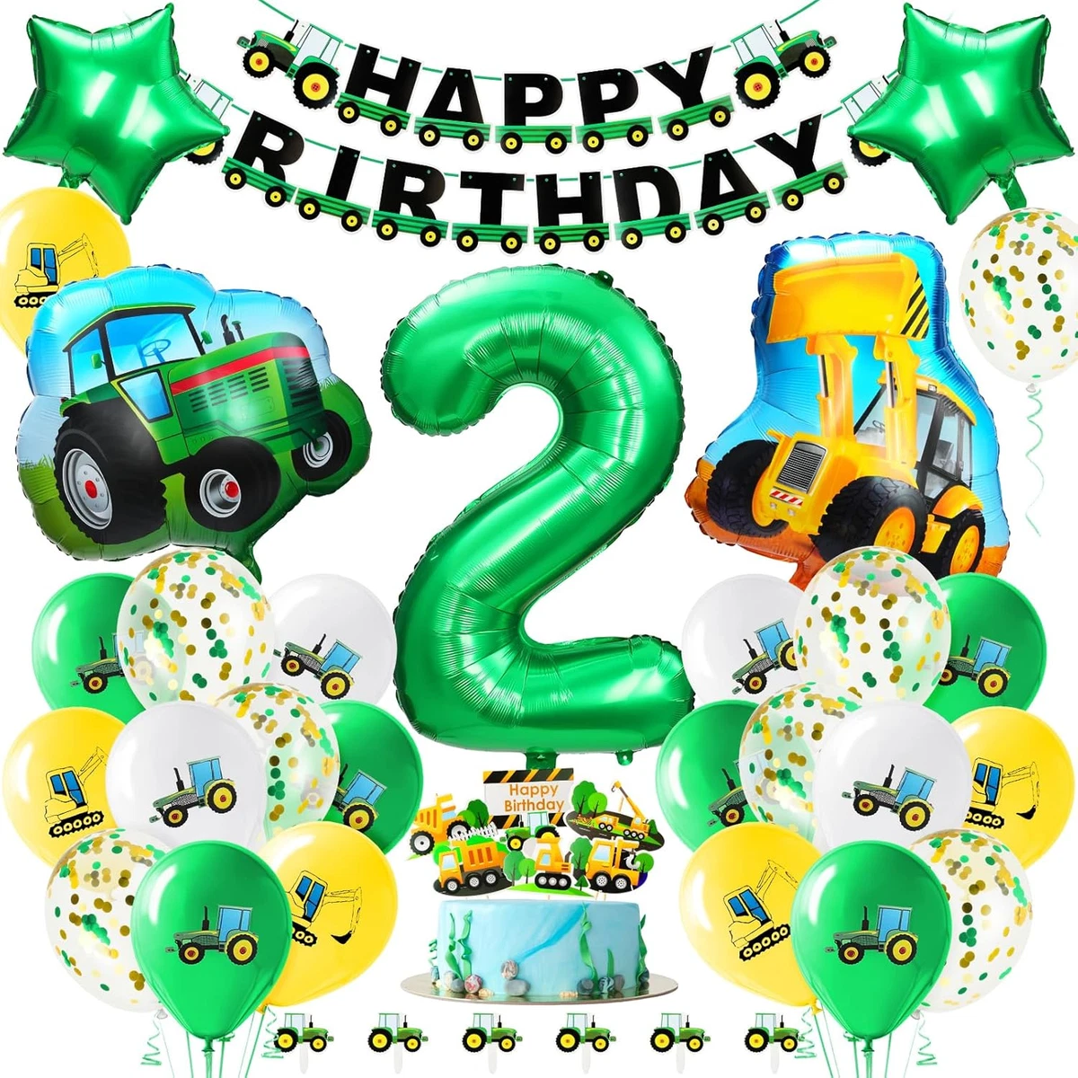 22 palloncino 22esimo compleanno uomini donne verde 22