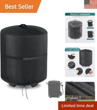 Protect Your Char-Broil Air Fryer: 21" Waterproof Cover with Drawstring Security
