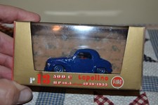 143 Scale Brumm R13 Fiat Topolino 500c 1949-1955 Hp 16.5 In Blue In Box