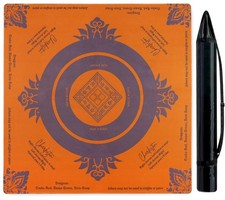 Wintogo Anti Slip Mahjong Mat with Rules, Noise Reduction American Mahjong Table