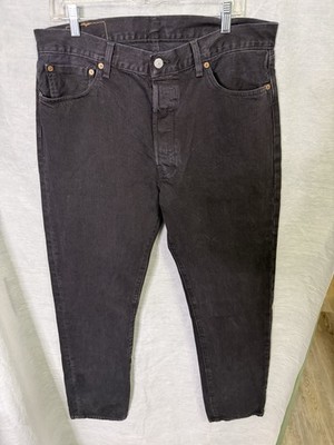Denim Tears Levi s 501 Original Men s Black Jeans Button Fly Size 36 X 34