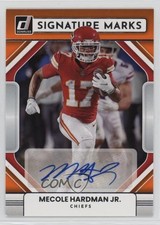 2022 Panini Donruss Signature Marks Mecole Hardman Jr #SM-MH Auto 1g4r