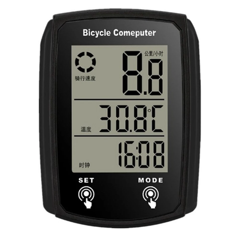 Fahrradcomputer Fahrradcomputer Wasserdichter Tachometer KilometerzäHler Ra1948