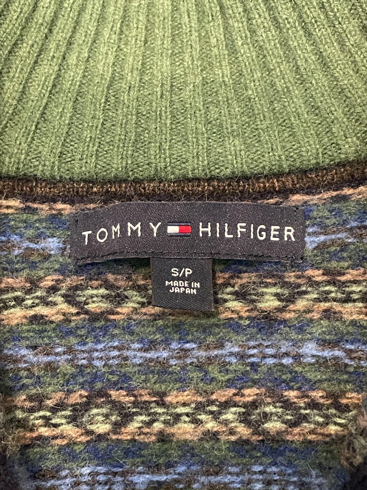 Vintage 2004 Tommy Hilfiger Wool Jacket Womens S Full Zip Geo Pattern Preppy thumbnail 5