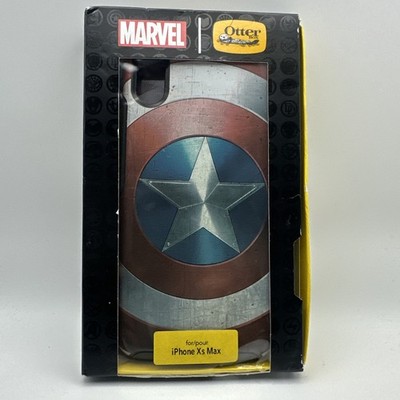 OtterBox Symmetry Marvel Captain America iPhone XS Max Shield Case   New