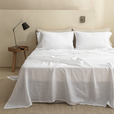 Simple Opulence Simpleopulence 100 Linen Sheet French Flax Flat Sheet Basic