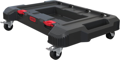 Keter Stack-N-Roll Dolly   Heavy-Duty Rolling Base Cart with Locking Wheels | Mo