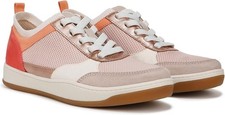 Bzees For Lifestride Women's Dynamic Sneaker Size 10 W Barely Beige Pink Coral
