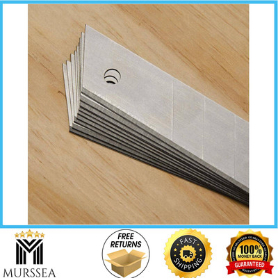 Heavy-Duty Snap-Off Blades - 25mm, 10-Pack, Sharp Replacement Blades