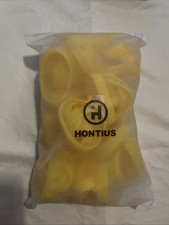 100 Piece Silicone Wristbands Yellow School Back to School Children New