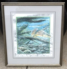 Fly Fisherman & Artist Ad Swier #1 Print 'A Perfect Lie', Signed by the Artist