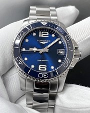 Orologio Donna Longines HydroConquest Quarzo 32mm Quadrante Blu L3.370.4.96.6