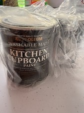 Rust-Oleum Pink Kitchen Cupboard Paint in Matt Finish x 4 - Dusky Pink 750ml