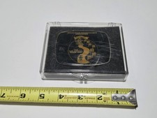 VTG 1990 OCEAN STATE MOTORCYCLIST'S ASSOCIATION 8TH POKER RUN BELT BUCKLE RARE