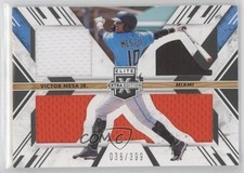 2019 Panini Elite Extra Edition Triple Silhouettes Black /399 Victor Mesa Jr sq4