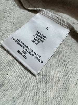 Essentials Fear of God ESSENTIALS Men s Gray Cotton T-Shirt Size L