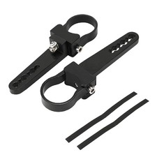 Bull Bar LED Light Mounts - 1.75" Tube Clamps, 2pcs for Off Road Lights 1.75"