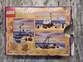 LEGO (6261) Pirates System: Raft Raiders 100% w/ Box Instruction Mini Figures